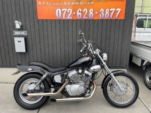 ★28万円　ビラーゴ250 後期型　セル1 実働車　ヤマハ　ビラーゴ　3DM シート新品！