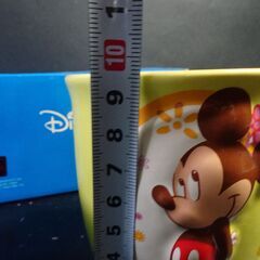 未使用 ディズニー マグカップ ペアセット カップ ミッキー ミニー 黄 青 かわいい 陶器の画像