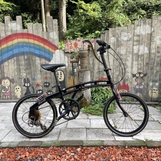 ドッペルギャンガー　自転車　20インチ　折り畳み　美品 美品 DOPPELGANGER ドッペルギャンガー 折りたたみ自転車20インチ