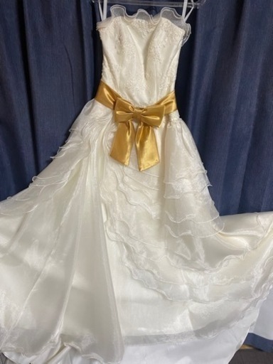 ウェディングドレス　A ライン