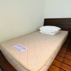西川寝具　高級マットレス一式(ほぼ未使用)　シングルポケットコイ...