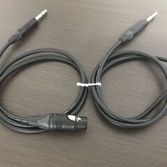 MOGAMI  XLRキャノン(メス)-TRSフォン 1m
