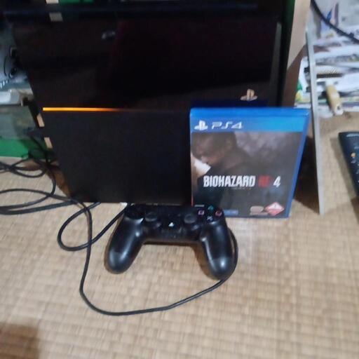 ps4バイオハザードre4セット美品