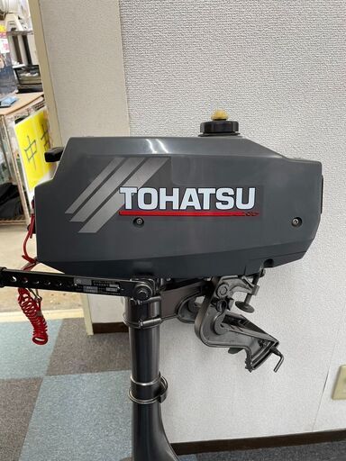 A3671　TOHATSU　船外機　3.5馬力　釣り　船　船用品　