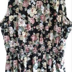 R. J. STEVENS 花柄 レトロ USA 古着 ヴィンテージ ワンピース1の画像