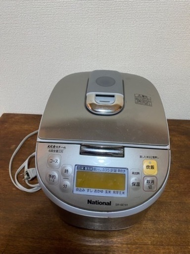 National 炊飯器 sp-se101 5.5合炊き 定価38,000円