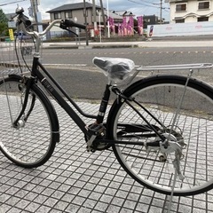 27インチ自転車】変速なし 前タイヤ、チューブ、チェーン、サドル、鍵