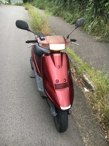 配達サービス付き　登録後すぐ乗れます。アドレスV100 中古