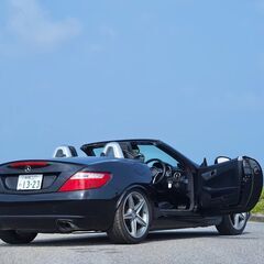 宮古島発！メルセデス・ベンツ　SLK【本革シート】R6年3月まで車検あり！電動オープン！の画像