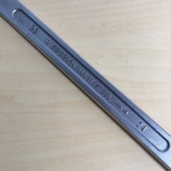 A2309-241 KYOTO TOOL メガネレンチ ロング 22×24 ALLOY STEEL 現状渡しの画像