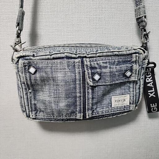 PORTER　吉田カバン　デニムショルダーバッグ