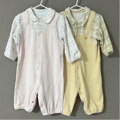 【お話し中】COMME CA コムサ ロンパース ２点 60〜70cm