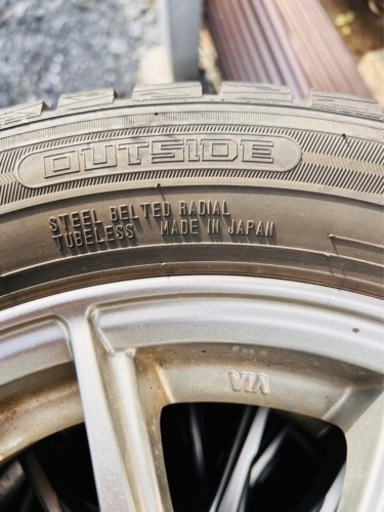‼️スタットレスタイヤ‼️アルミセット‼️165/65R14 14×4.5J 4穴 PCD100 2017 レーベン