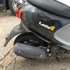 スズキ　レッツ4  不動車　自賠責令和8年の画像