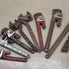 パイプレンチまとめて HIT MCC 250mm 300mm 350mm 450mm アルミ