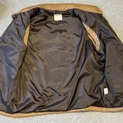 ナチュラルワークス　メンズ　中綿ベストの画像