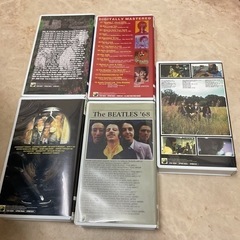 VHS ビデオ　ビートルズ　Beatles 5本