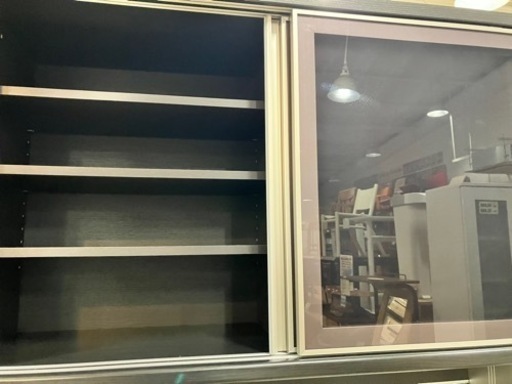 10/7値下げいたしました！⭐️人気⭐️ 大川家具 2面レンジボード No.4325