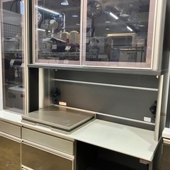 10/7値下げいたしました！⭐️人気⭐️ 大川家具 2面レンジボード No.4325