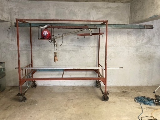 値下げ 自作可動式ウインチ