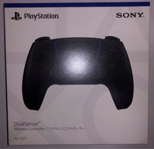 【純正品】DualSense ワイヤレスコントローラー ミッドナイト ブラック (CFI-ZCT1J01)  新品未開封品