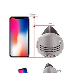 フィルター交換式 防塵マスク ダストフィルター 各種粉じん 花粉 有害物質 ろ過 アスベスト 研磨 板金塗装 解体作業の画像
