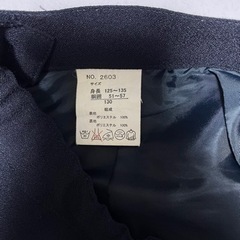 【受付中止】式服　スカート　130の画像