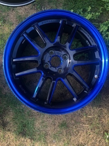 RAYS 57 ULTIMATE グラムライツ PCD100 4H 17×7J ＋50 アクア シビック等に