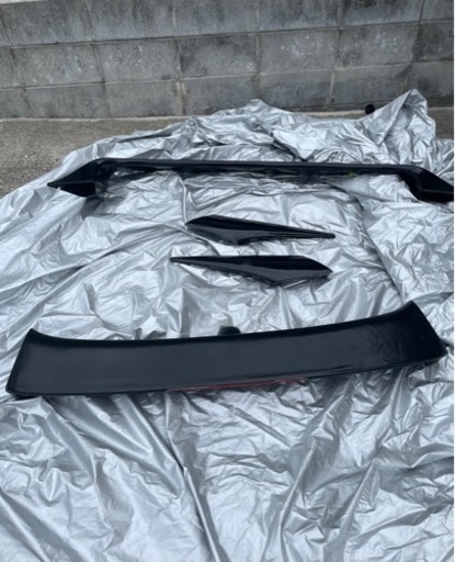 70スープラ 純正リアウィング+HIROリアウィング