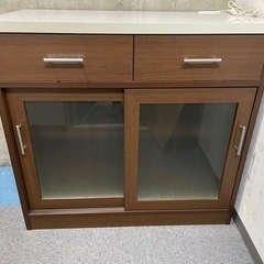 美品　レンジボード　レンジ台　食器棚（取引中）