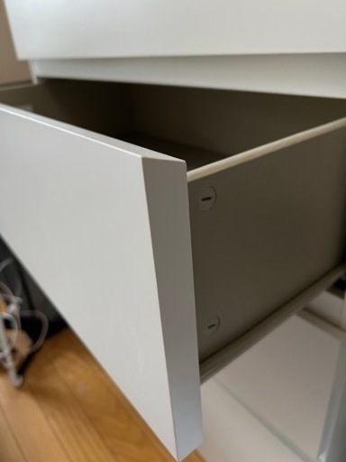 MALM マルム チェスト（引き出し×4）, ホワイト, 80x100 cm - IKEA IKEA イケアMALM マルム チェスト（引き出し×4）, ホワイト