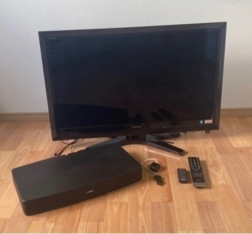 【値下！】TOSHIBA REGZA 37型/BOSE/Chrome cast