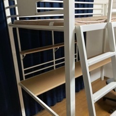 【急募】ロフトベッド　9月12日までに引き取りにこれる方を優先させてもらいますの画像