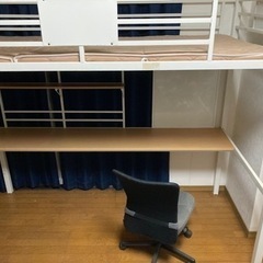 【急募】ロフトベッド　9月12日までに引き取りにこれる方を優先さ...