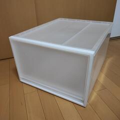 無印良品　ポリプロピレンクローゼットケース引出式