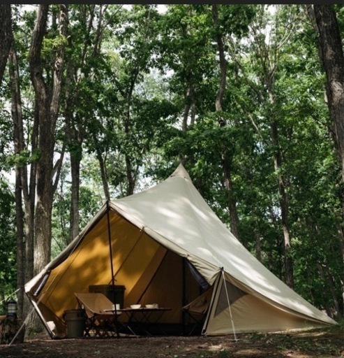 サバティカルモーニンググローリーTC＋専用インナー＋ヘキサTCタープ（他社製品）セット中古品