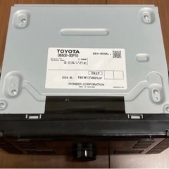 トヨタ純正オーディオ　CP-W66の画像