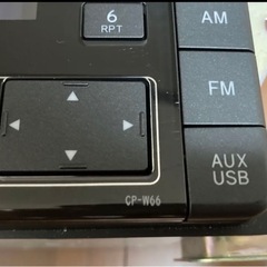 トヨタ純正オーディオ　CP-W66の画像