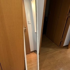 【0円！直接取りに来れる方】ニトリ 全身鏡の画像