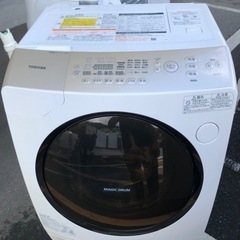 北九州市内配送無料　保証付き　東芝ドラム式洗濯乾燥機 9キロTW-96A3L/R