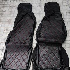 レザー、本革調　自働車　シートカバー　中古
