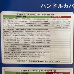 【新品未使用】オシャレ✨️ハンドルカバーの画像