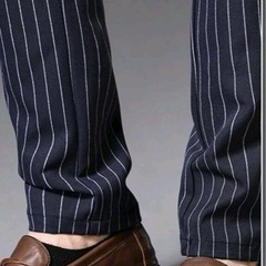 ストライプズボンの画像