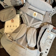 ！値下げ！【美品】【防寒ケープ付き】エルゴベビー オムニ 360...