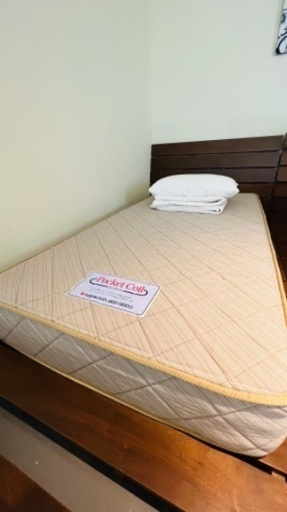 西川寝具　高級マットレス一式(ほぼ未使用)　シングルポケットコイル　先着5枚