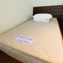西川寝具　高級マットレス一式(ほぼ未使用)　シングルポケットコイル　先着5枚