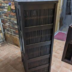 値下げしました❗アジアン家具　収納家具の画像