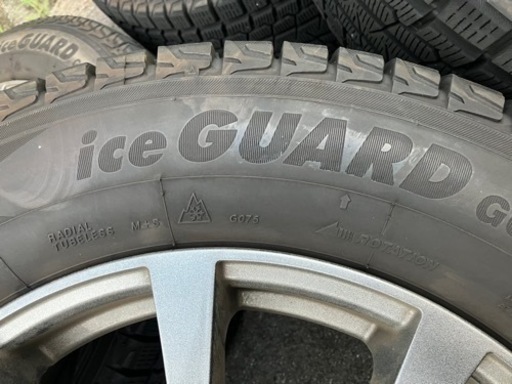 スタッドレスタイヤ　ヨコハマアイスガード GO75　225/65R17