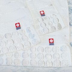 決まりました☆今治タオル　白銀　3枚セット タオルセットの画像