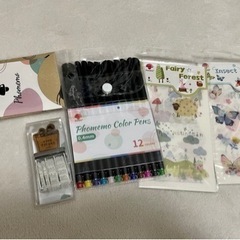 文房具　マーカー　ステッカー　スタンプなどの画像